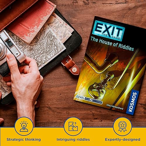 Miniatura 7 de Salida: La casa de acertijos | Salida: El juego: un juego de Kosmos para jugar en familia, juego de cartas basado en una experiencia de habitación