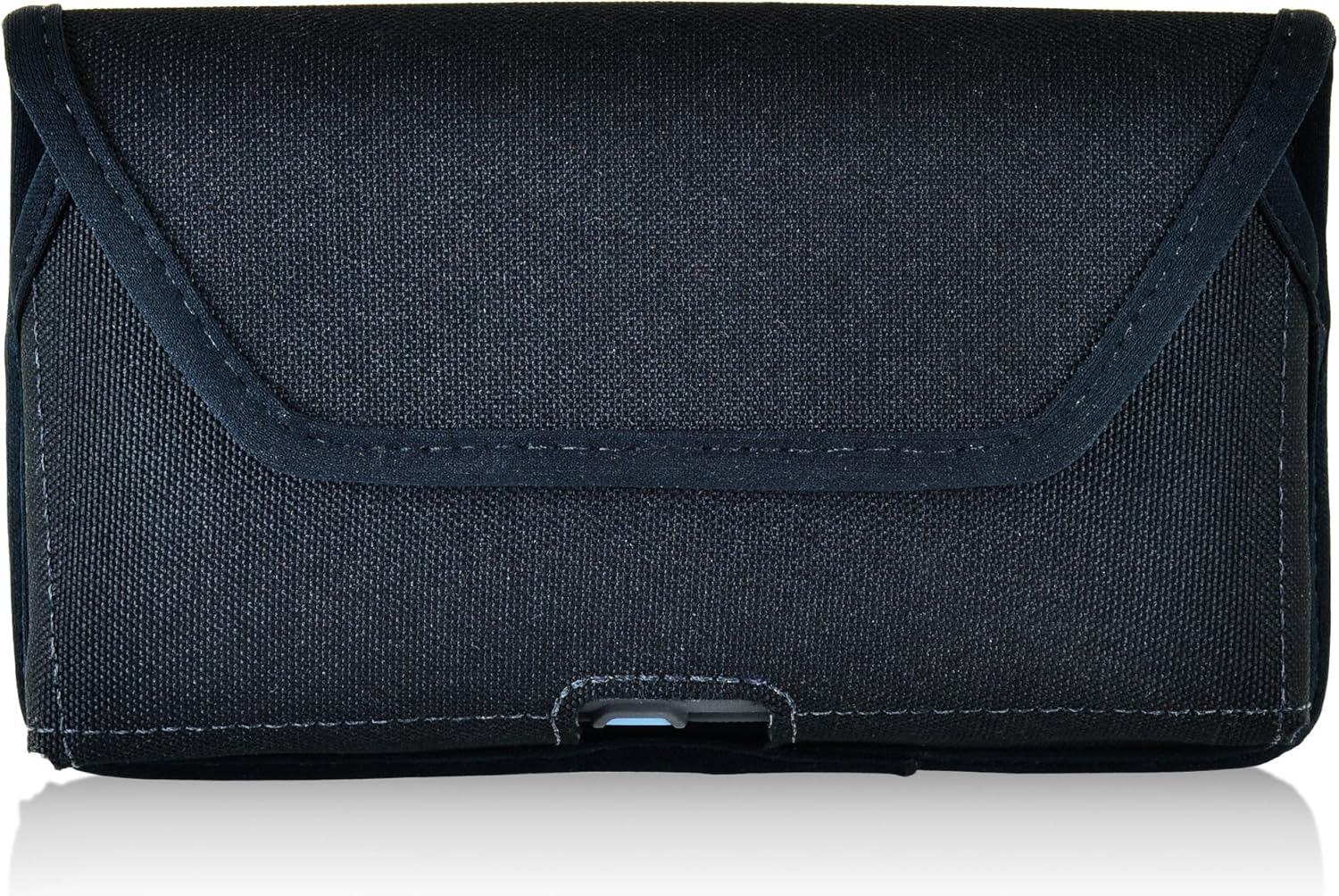 Turtleback Belt Clip Case Made for Samsung Galaxy S7 with OB Defender Case Black Holster Nylon Pouch with Heavy Duty Rotating Belt Clip Horizontal