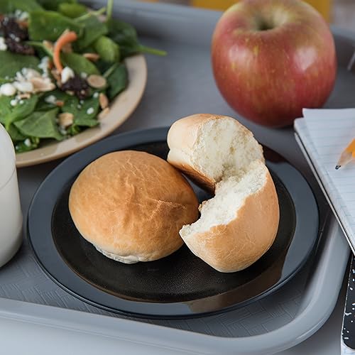 Miniatura 5 de Carlisle, platos de policarbonato de larga duración, Negro, 48