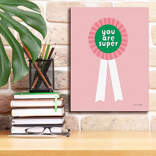 Miniatura 6 de Epic Graffiti 'Super Award' by Ann Kelle Designs, Canvas Wall Art, 12"x16"