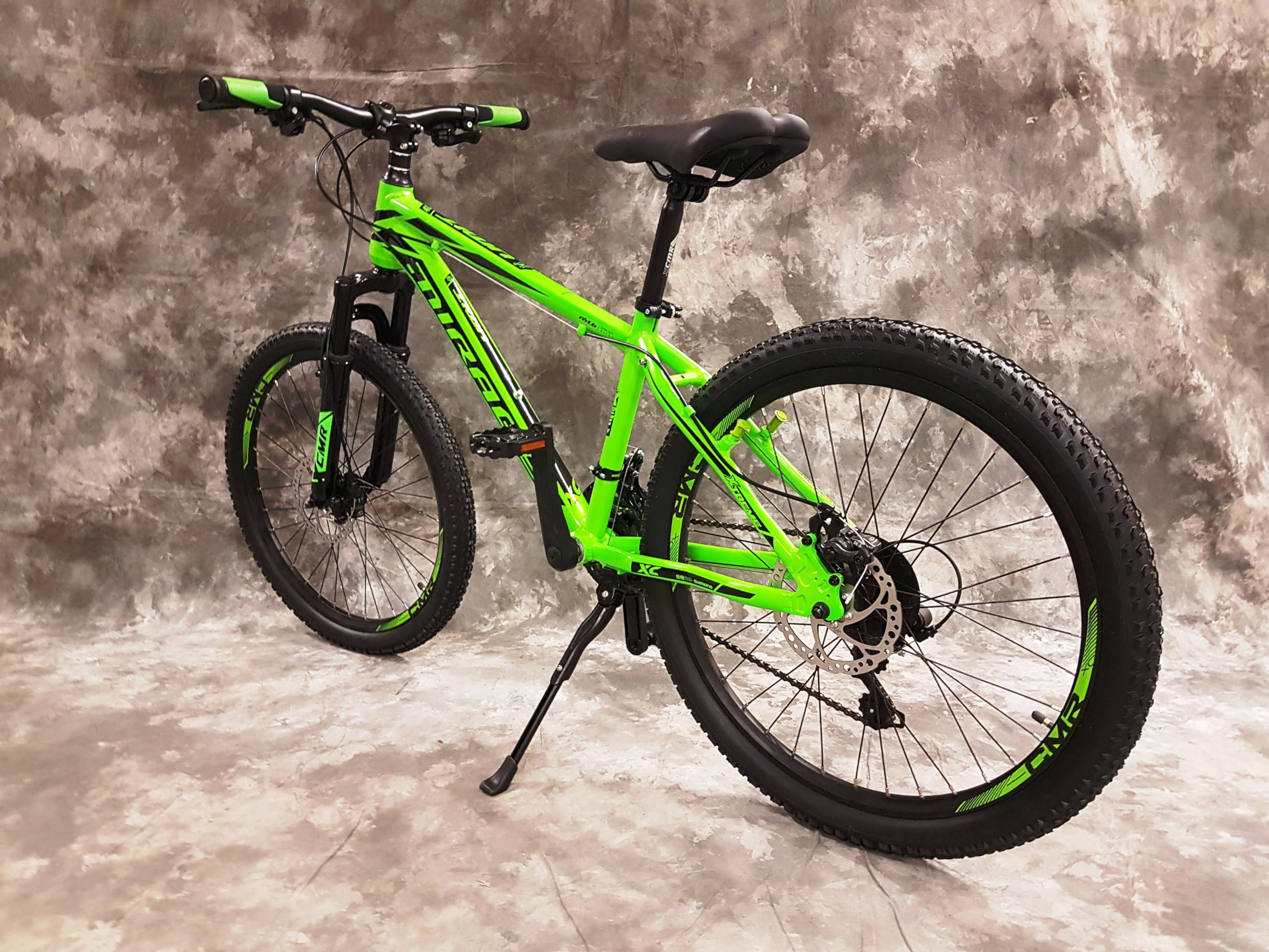 Generisch 26" ALU MTB Mirage 21-Gang SCHALTUNG Scheibenbremse 2667-GRÜN AB 148 cm GRÖSSE