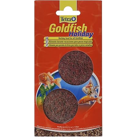 goldfish feeding block