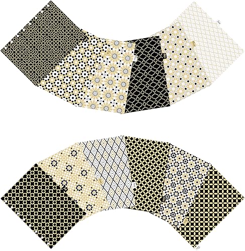 Miniatura 1 de Discagenda - Divisores de 12 meses de plástico duradero con patrones marroquíes para planificador organizador personal