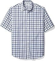 Vista 1 de Tienda Essentials - Camisa de popelina de manga corta de ajuste regular para hombre