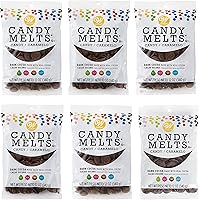 Vista 29 de Wilton, caramelos que se derriten, negro, 10 onzas