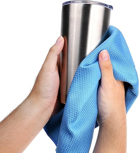 Miniatura 2 de Kare & Kind - Toalla de microfibra para limpieza de cocina, electrodomésticos de acero inoxidable, 16.0 x 20.0 in, botellas Yetti (1 unidad),