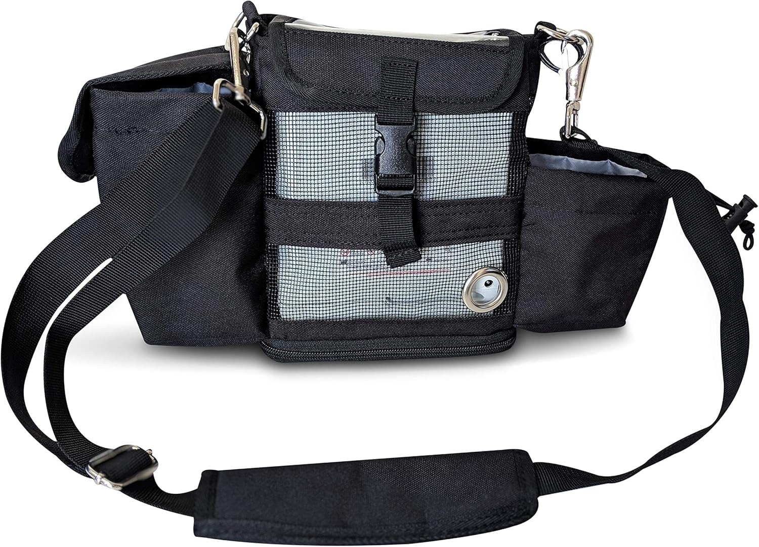 O2TOTES WEAR YOUR OXYGEN WITH STYLE Carry Bag fit for Inogen One G4 & Oxygo Fit; Room for cords, cell phone & more!