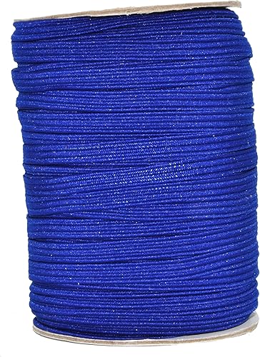 Vista 45 de Mandala Crafts - Rollo de cordón elástico plano para costura y manualidades Beige