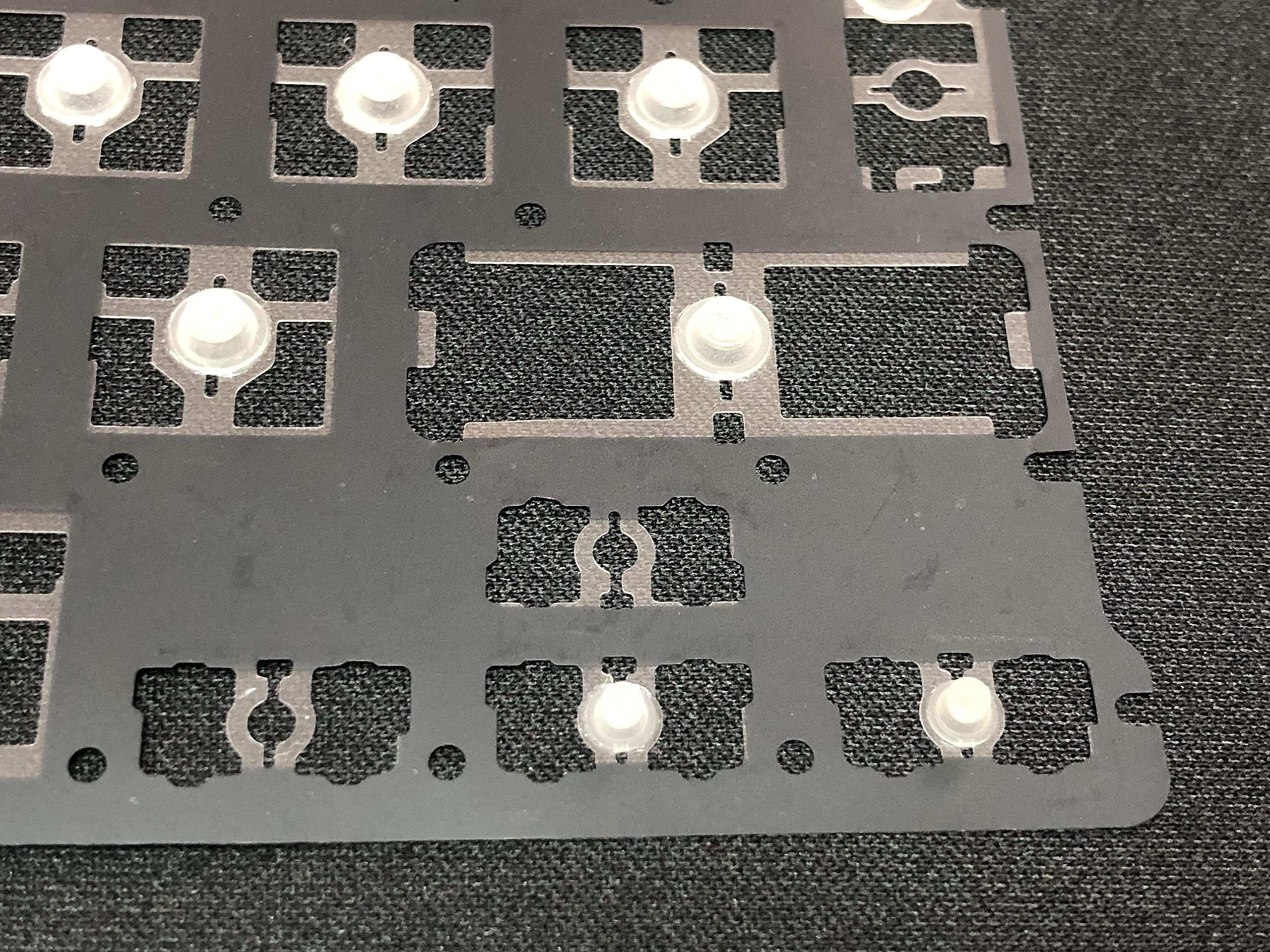 BfenownReplacement Key Cap Fuctions Arrow Transparent Plastic Cup 2pcs for MacBook Pro Model A1425 A1502 A1398 for MacBook Air Model A1369/A1466 A1370/A1465 Keyboard