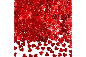 Red Heart Confetti: Sprinkle Love on Special Occasions