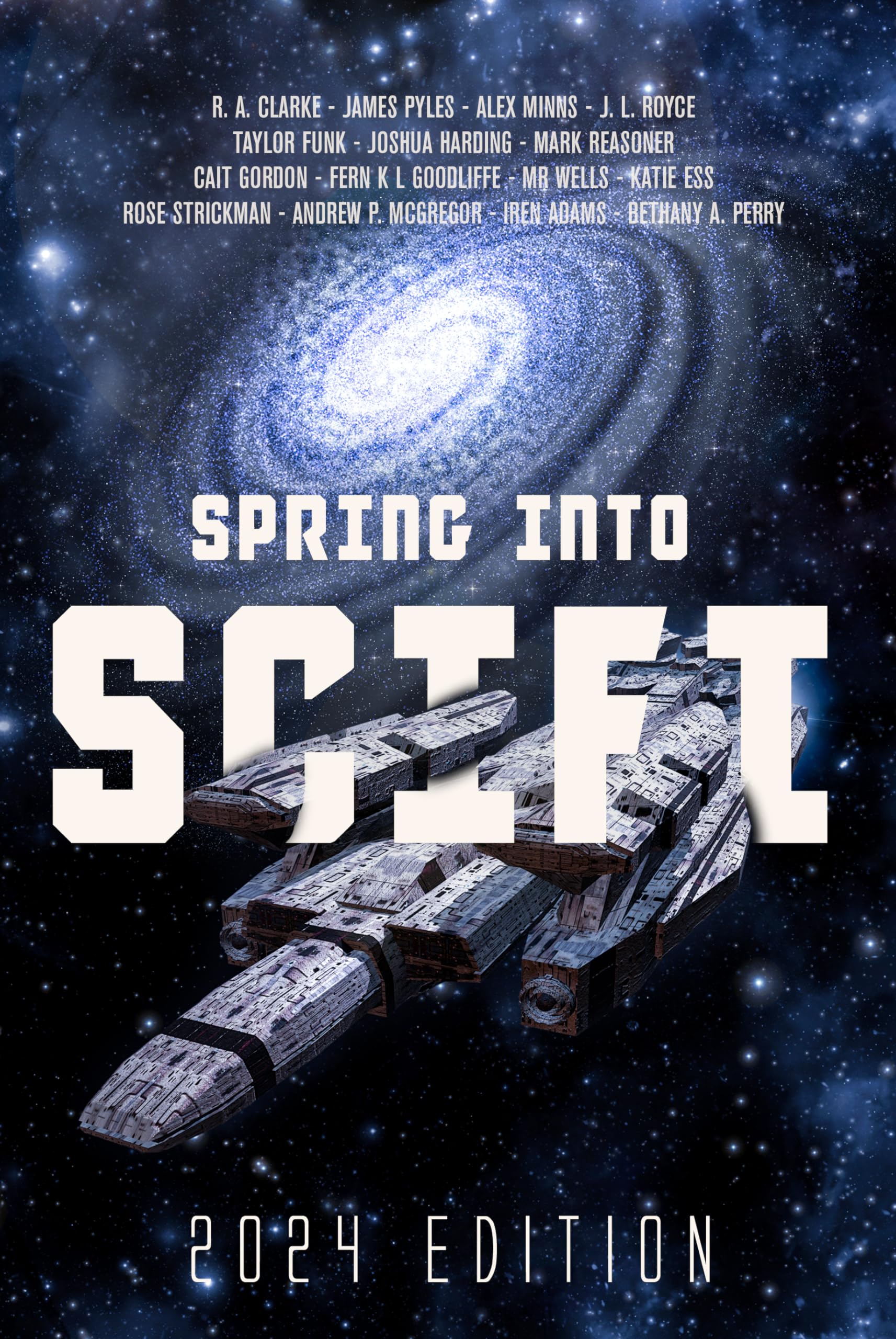 Book cover for Spring Into SciFi: 2024 Edition