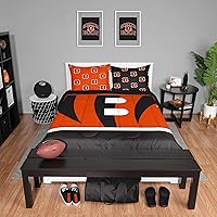 Vista 29 de FOCO Unisex-Adult NFL Team Logo Bed in a Bag Comforter Bedding 3-Piece Set
