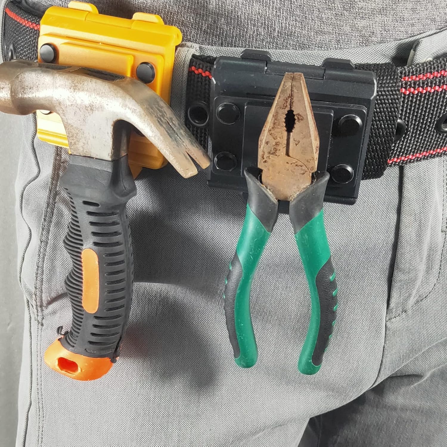 Magnet Tool Holders, Drill Holster, Both can Clip on Tool Belt