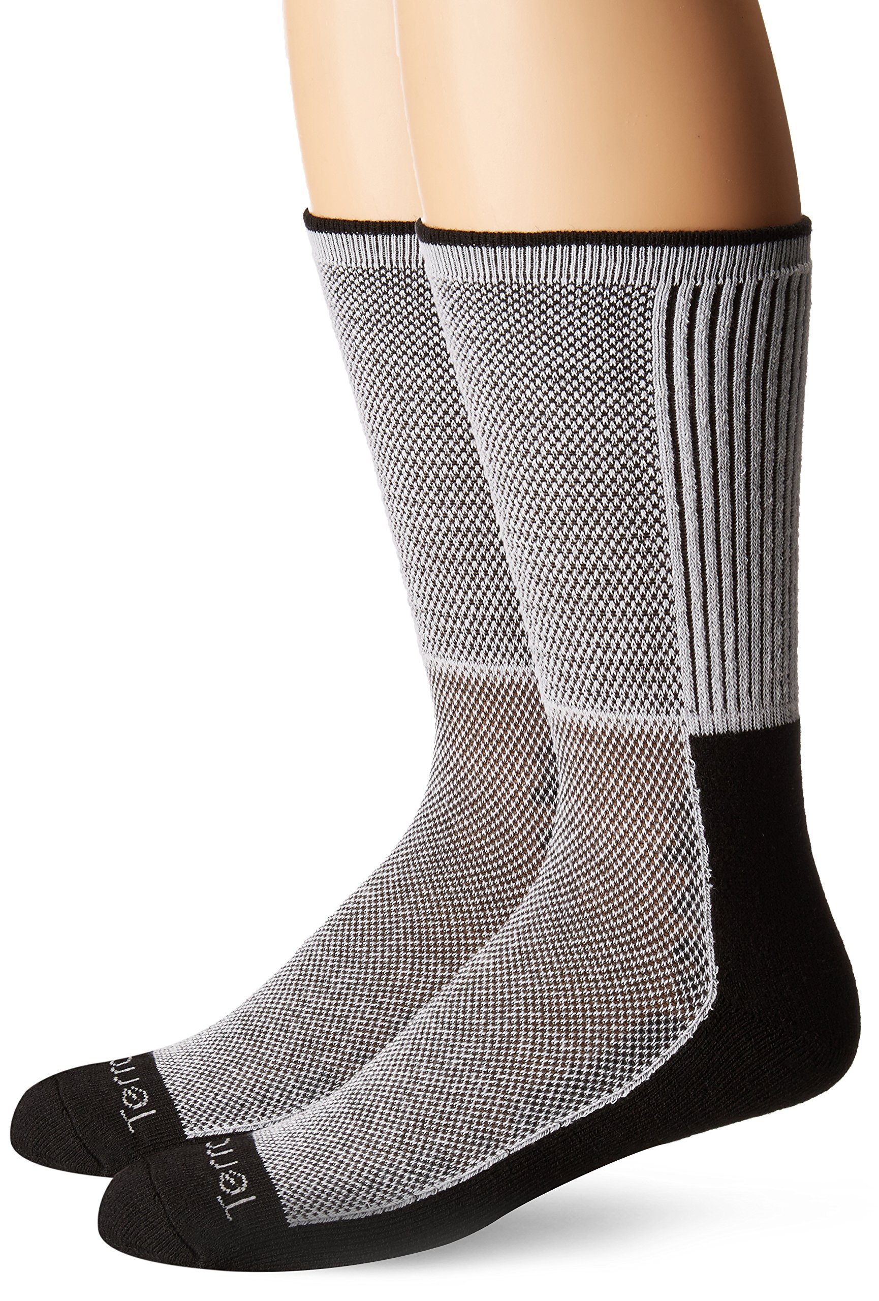 Terramar unisex Cool-dry Pro Hiker Crew Socks