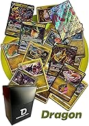 Dragon Type Pokemon Compatible TCG Assortment Bundle - Ultra Rare Card + 15 Random ...