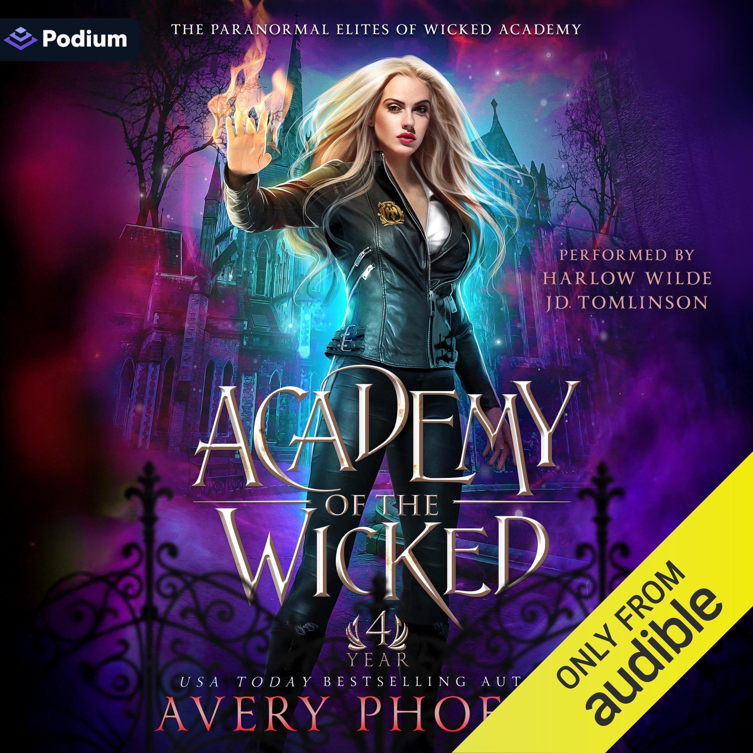 Cover art for Academy of the Wicked: Year Four