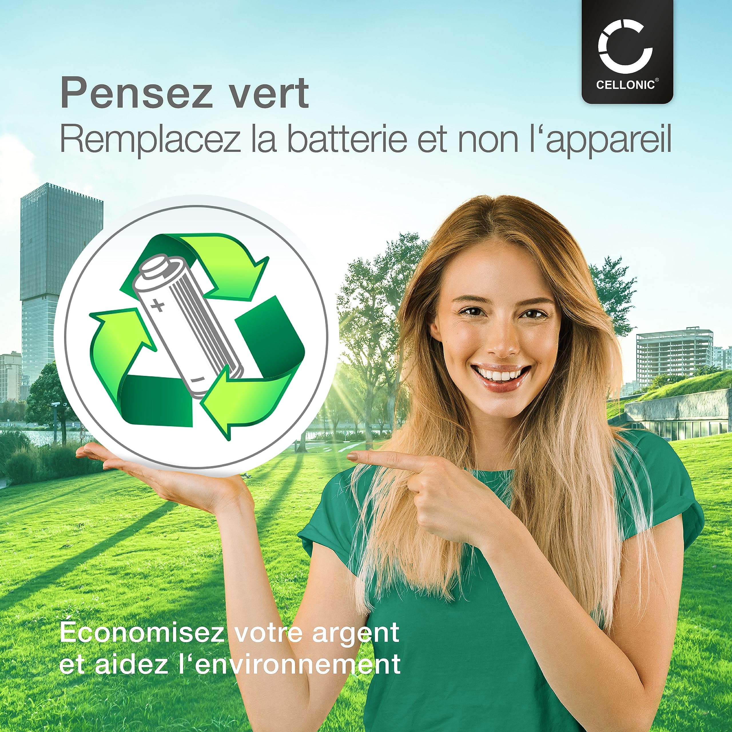 CELLONIC 2X Batterie Compatible avec Parrot Airborne Cargo, MCSAS00314