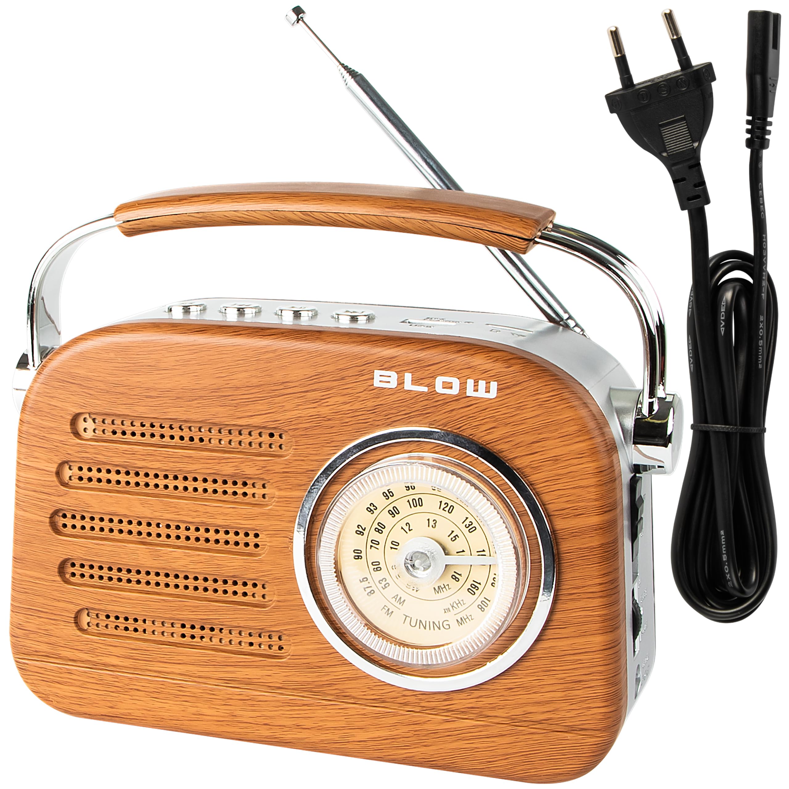 RADIO KUCHENNE RETRO BLUETOOTH SIECIOWE NA BATERIE