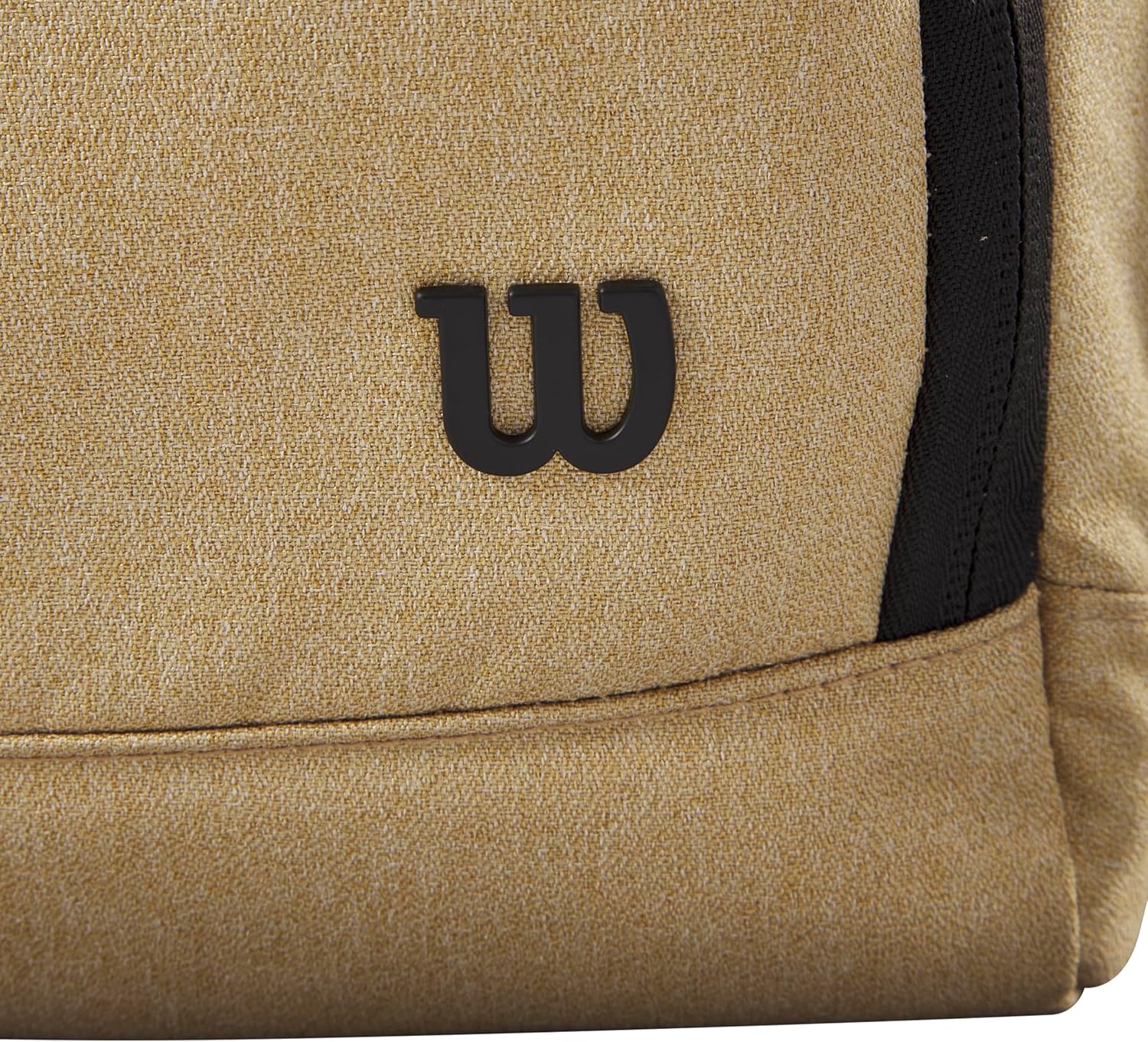 WILSON Lifestyle Foldover Tennis Backpack - Khaki, Holds up to 2 Rackets