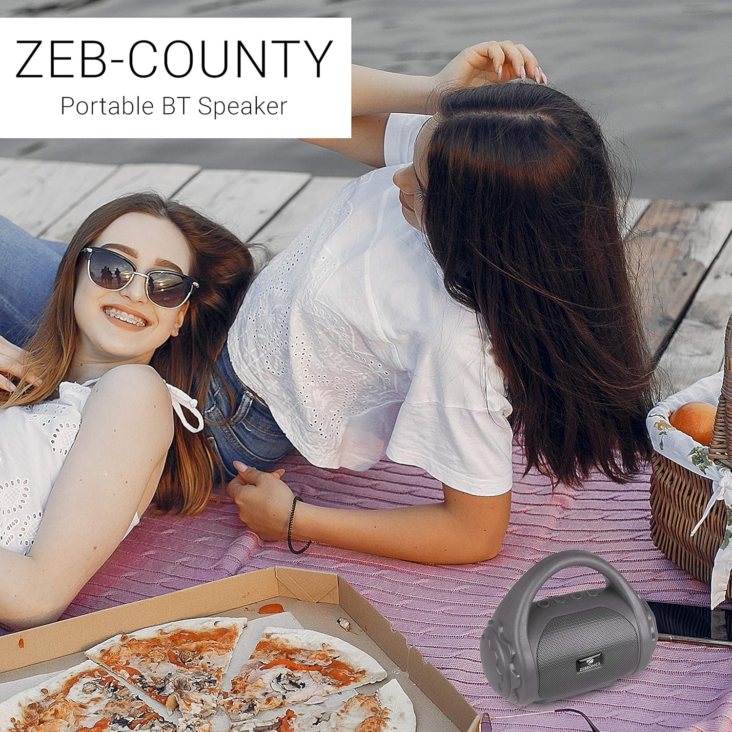 ZEBRONICS Zeb-County Bluetooth Speaker 