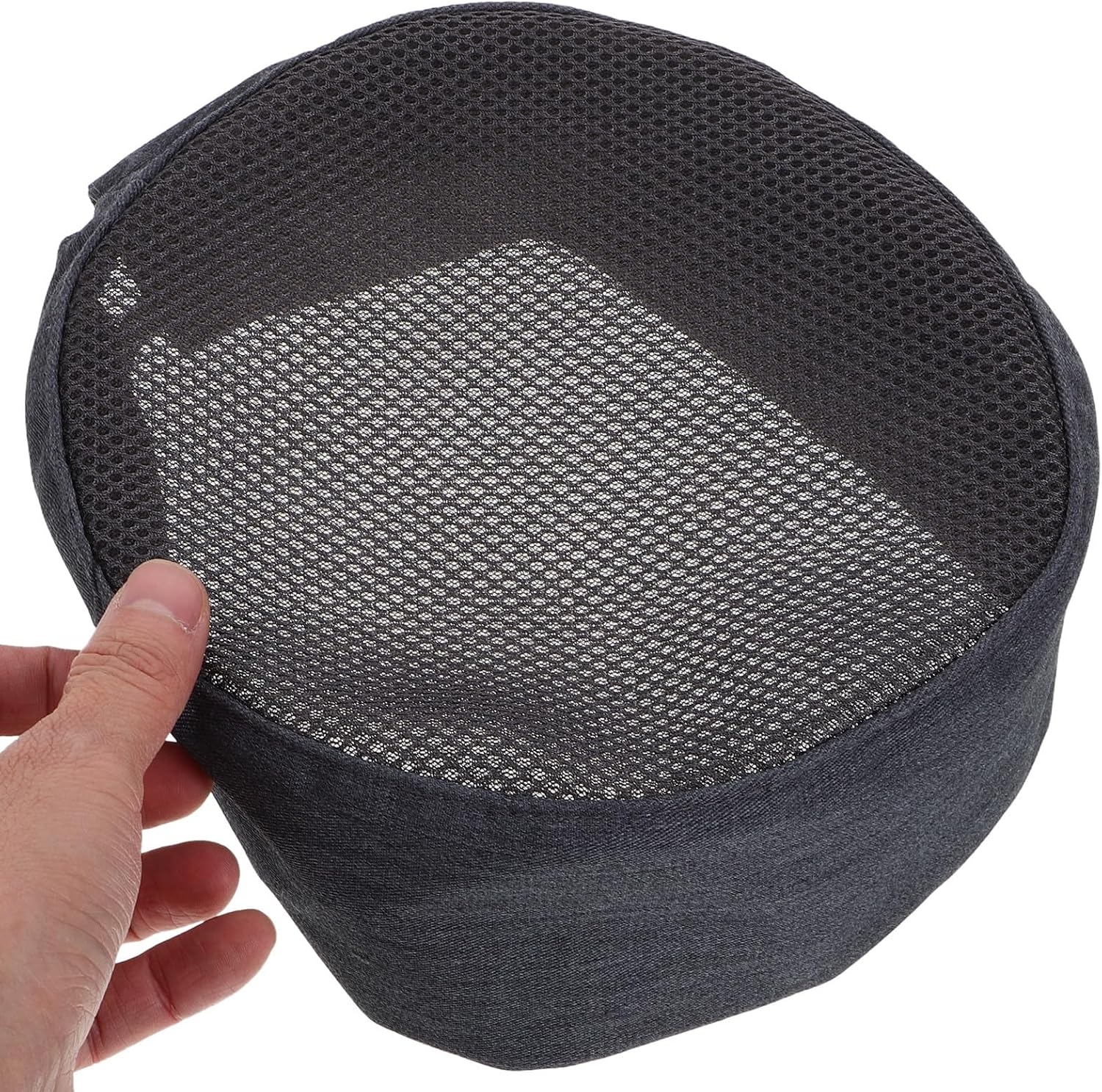 Unisex Chef Hat with Breathable Mesh Top Kitchen Beanie Cooking Skull Cap for Adults Food Service Workers Lightweight Grey Mesh Cooking Hat