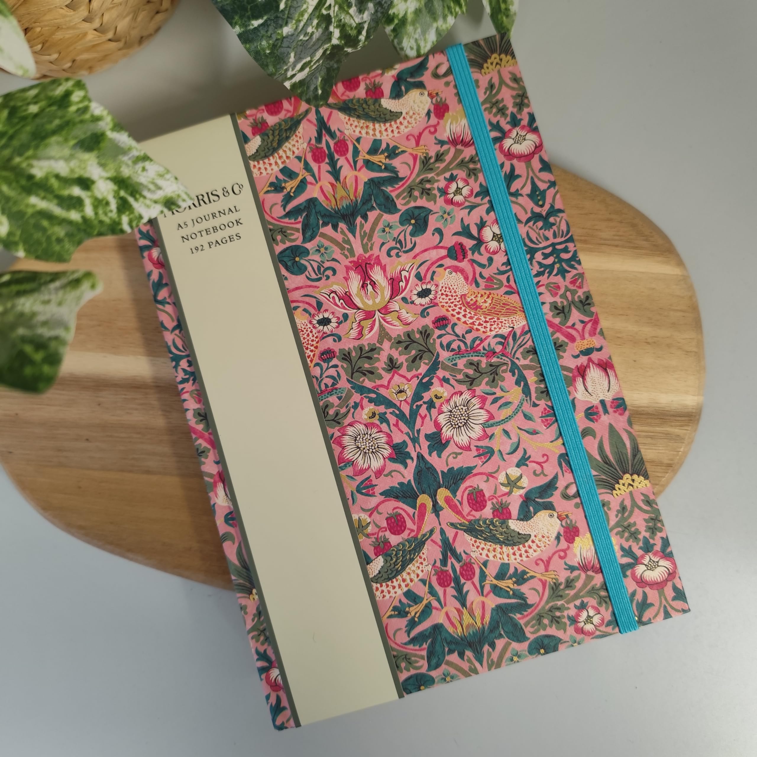 GBCC A5 Notebook - Bird Design by Morris & Co - WMS0018, Multicoloured - Image 2