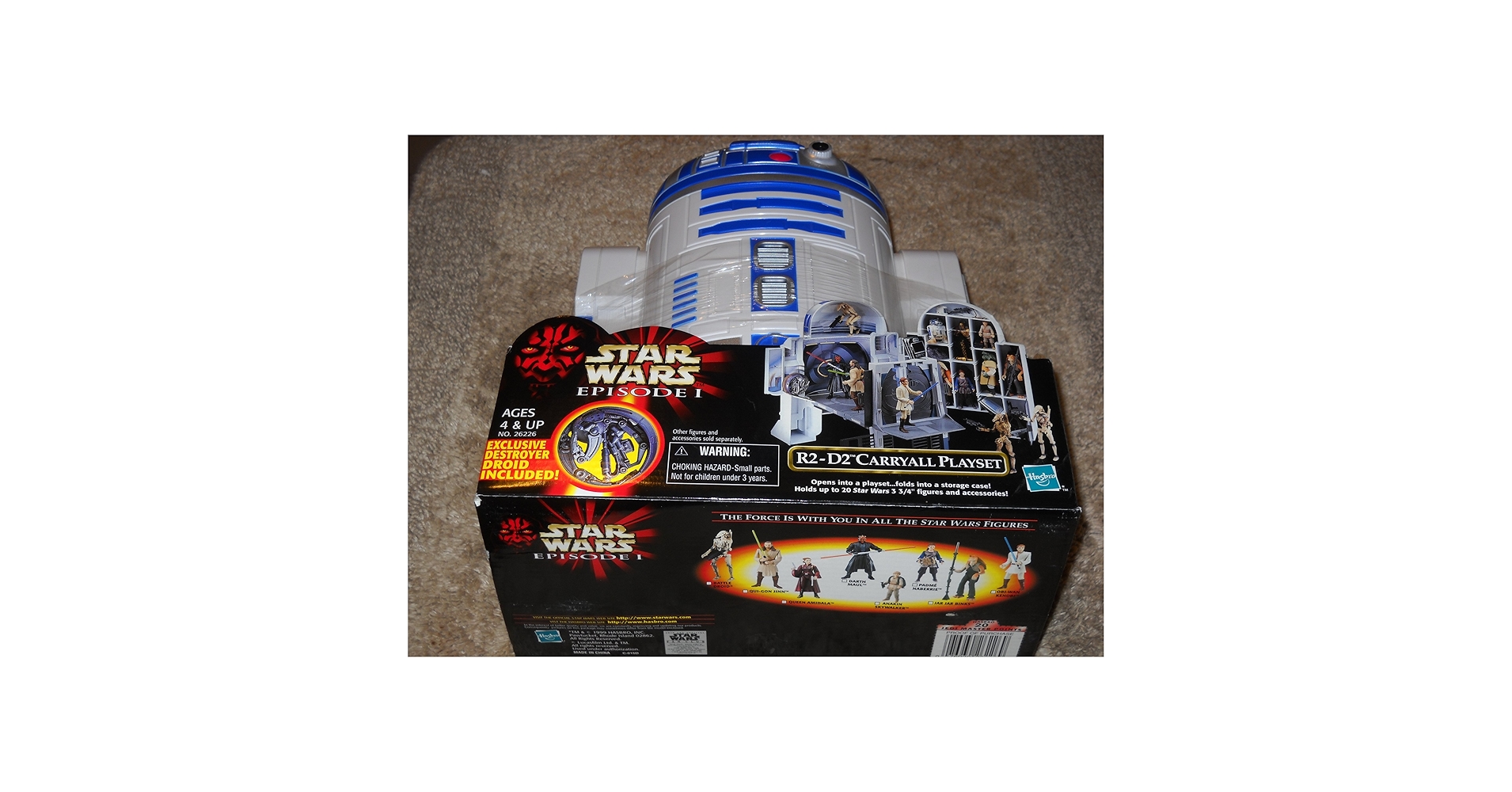 Amazon.com: Star Wars Episode 1 R2-D2 Carryall Playset with