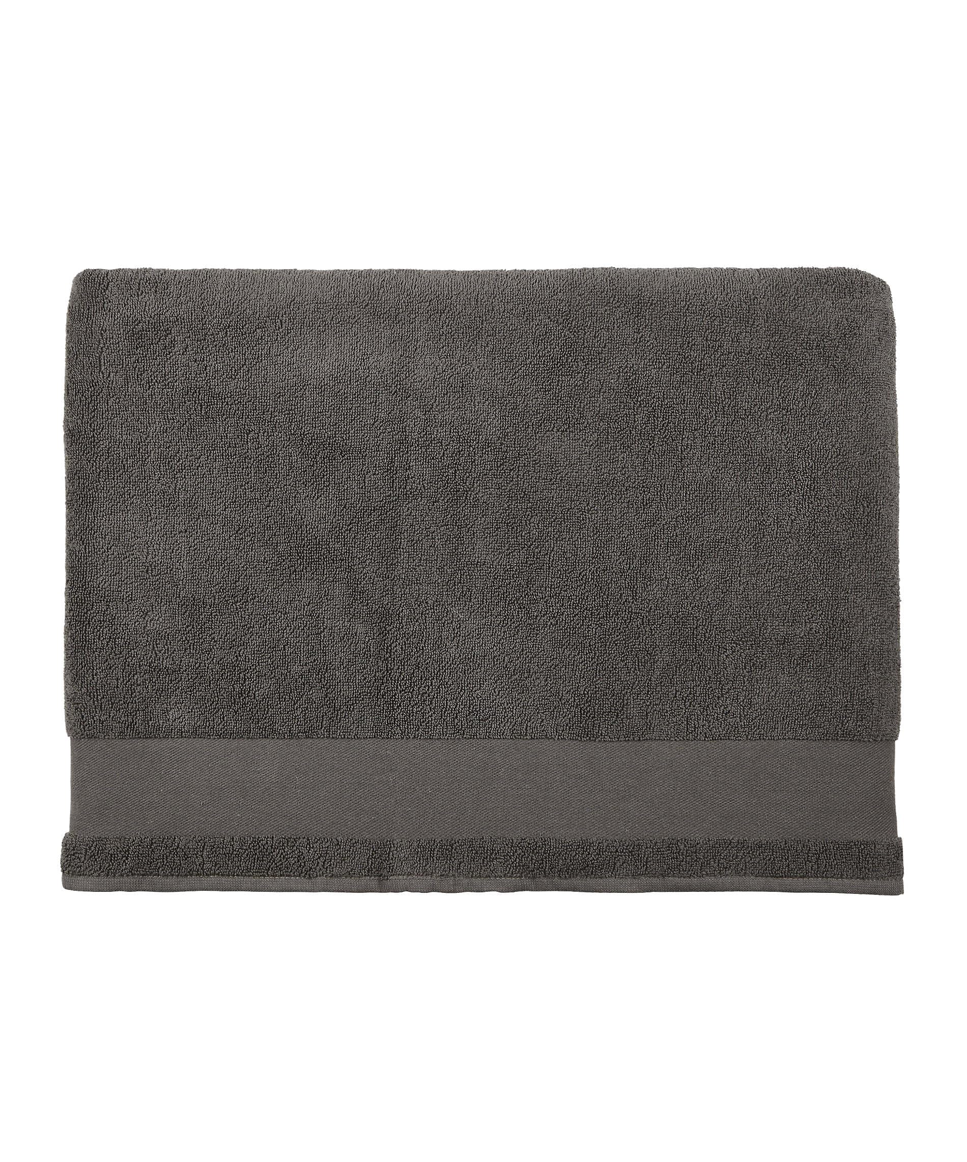Drap de bain SOL'S Peninsula coton : finie la serviette qui glisse avec l'accroche grise