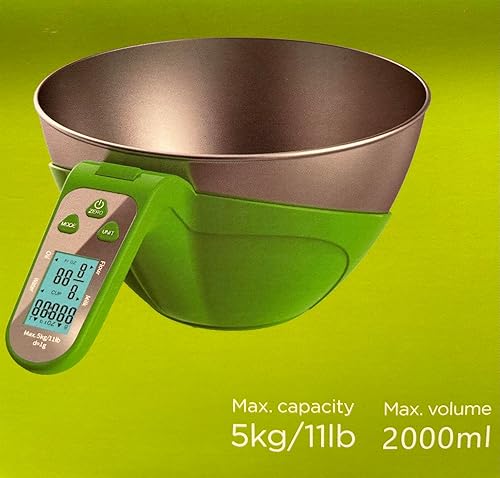 Miniatura 4 de Báscula digital de cocina (verde)