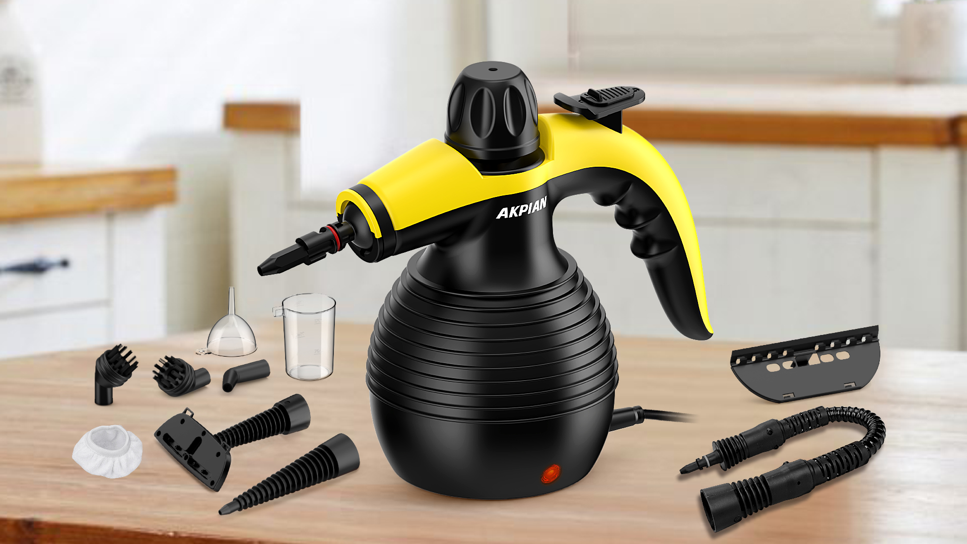 サキナ　ピノ　steamer &tesla/cleaner Schenley Steam Mop Cleaner with Detachable Handheld Steamer