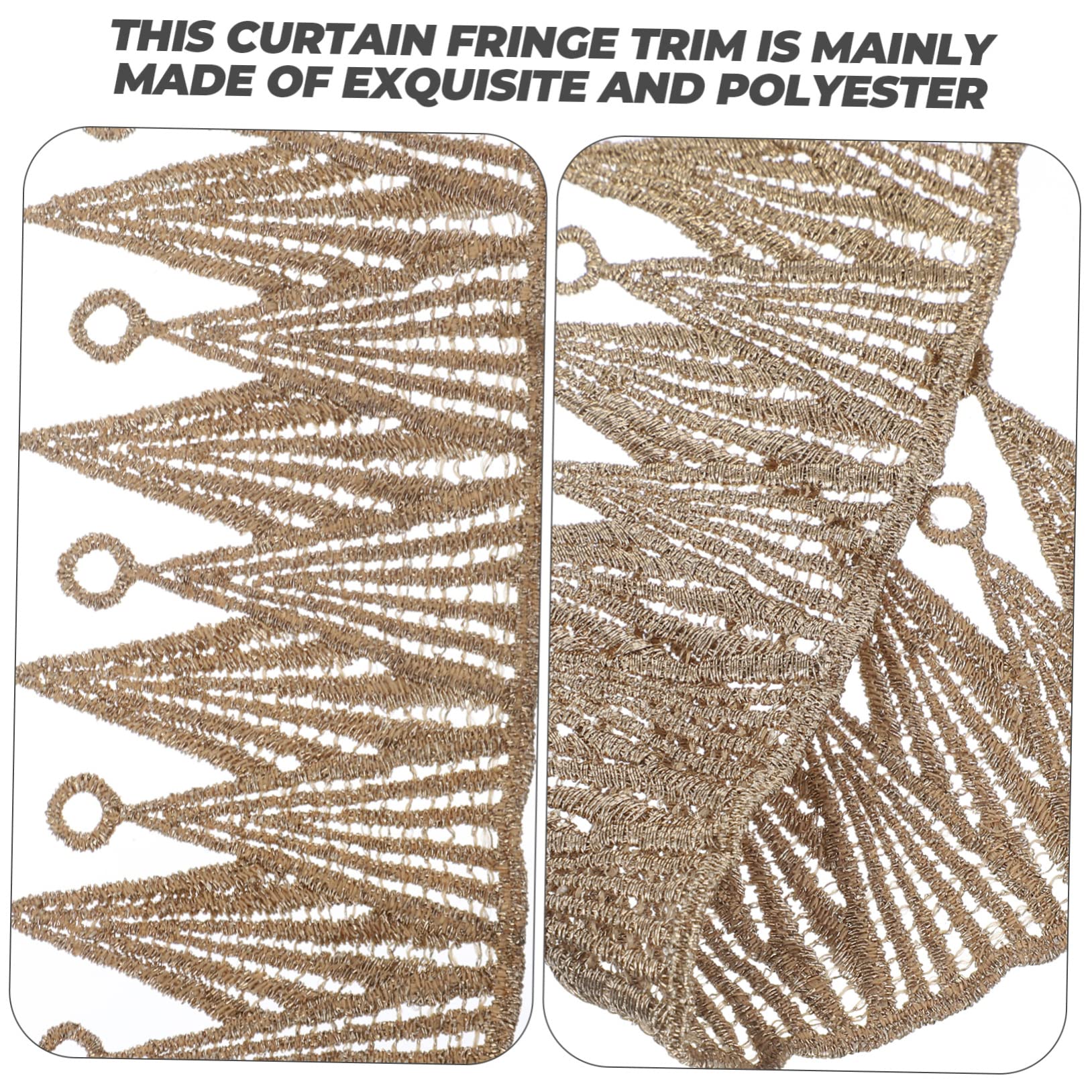 Angoily Accesorios de Encaje Tela de Encaje para Hogar DIY para Vestidos de Novia para Manualidades