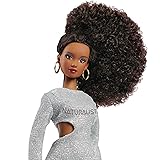 Purpose Toys Naturalistas 11.5-inch Fashion Doll and Accessories Paige, 3C Textured Hair, Medium Brown Skin Tone