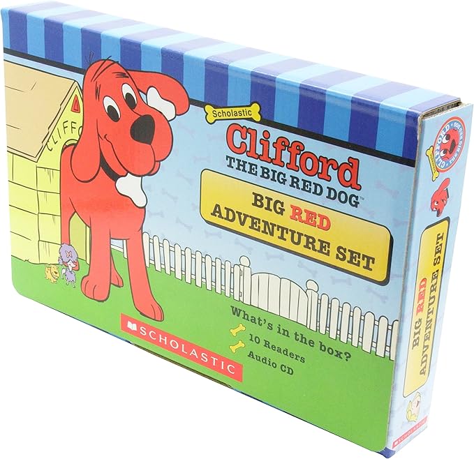 ランキング第1位 英語絵本cliffordbigredadventure10冊ボックスセットcd付 ベビー向けおもちゃ Www Botanicawines Com