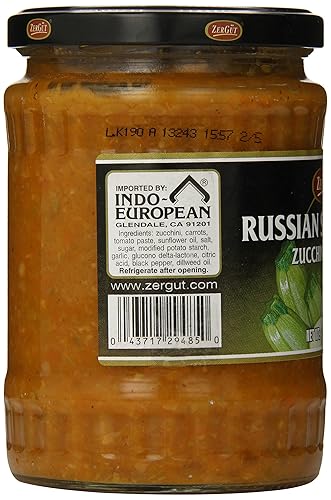 Miniatura 3 de Zergut Ikra de calabacín, estilo ruso, 19 onzas