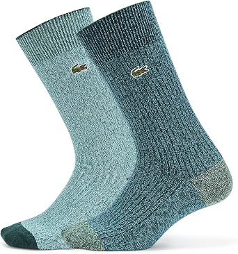 Lacoste Unisex Woven Colorful High Ankle Socks