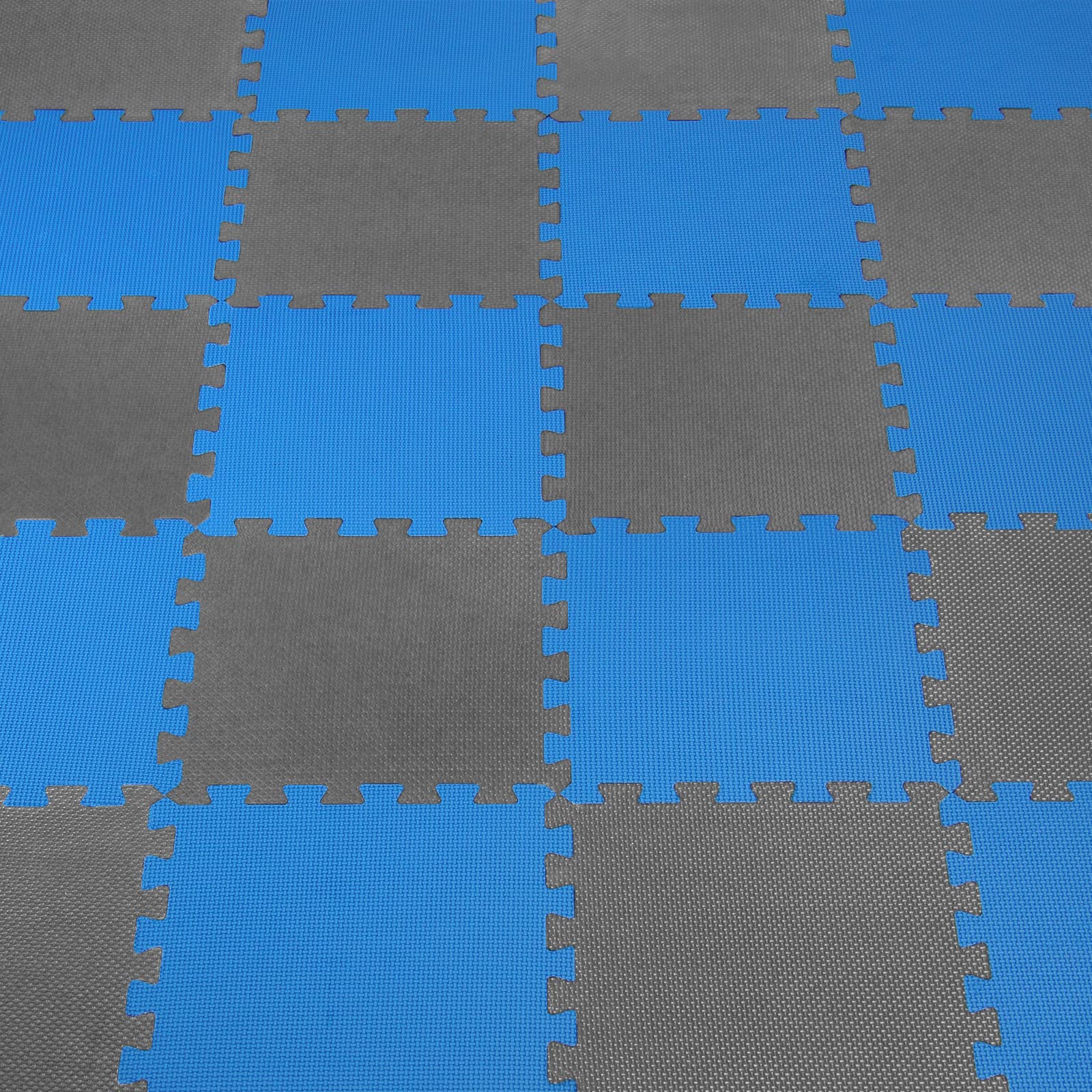 Tappetino Puzzle ALPIDEX 21 Pezzi 30x30cm | Gomma Eva Per Palestra | Antiscivolo E Fonoassorbente