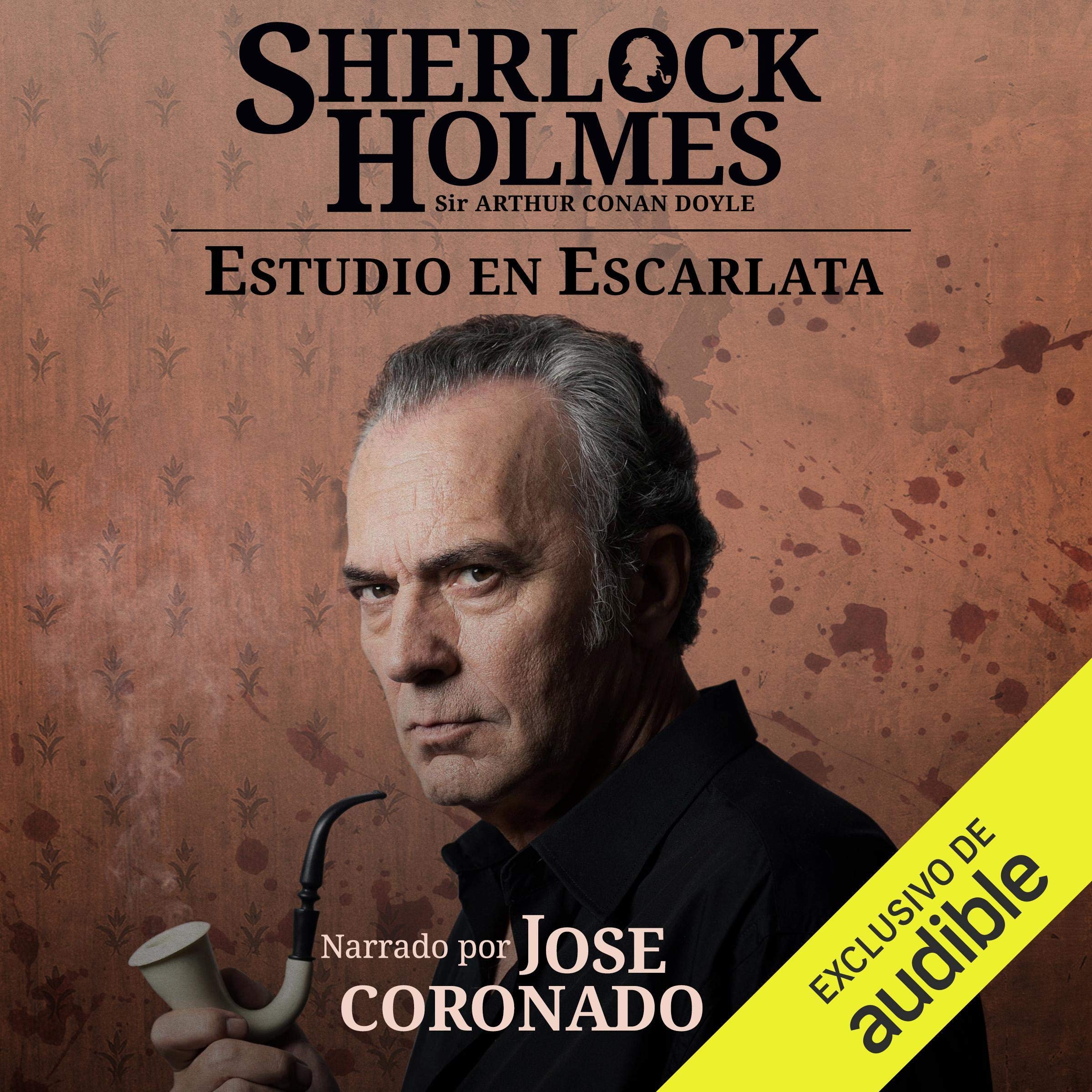 Cover art for Sherlock Holmes - Estudio en escarlata