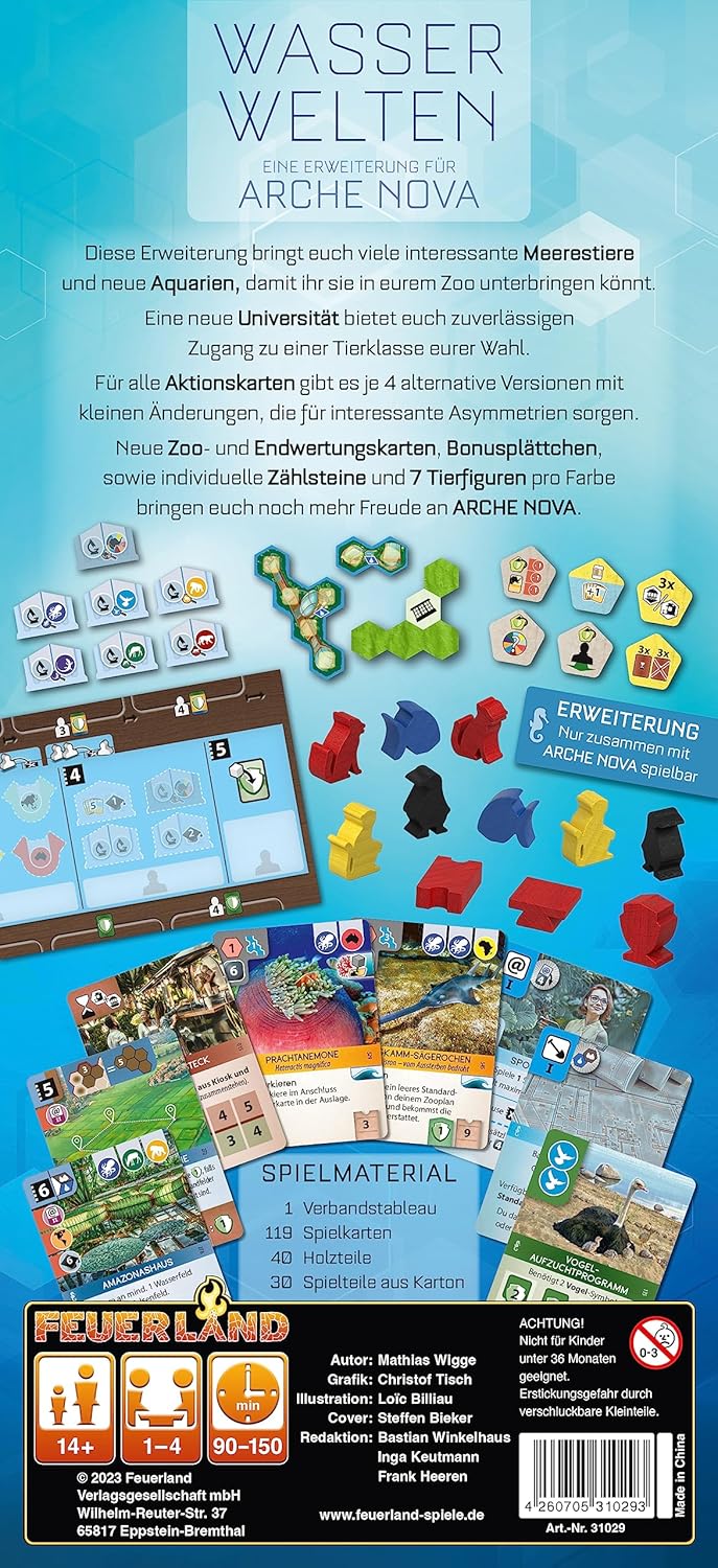 Feuerland Spiele Nova Ark 31029 Water Worlds