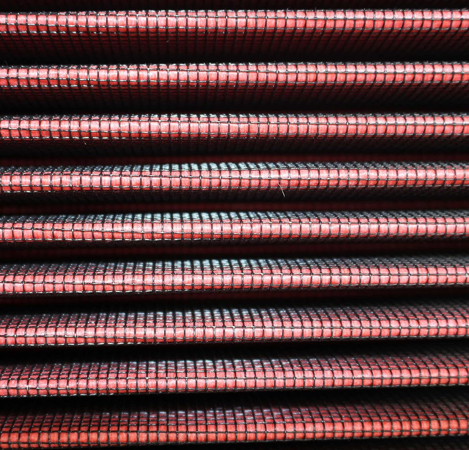 Reusable Engine Air Filter Drop-In Dry Panel Air Filter Red Compatible with 2013-2019 Ford/Lincoln (Edge, Fusion, Galaxy, Mondeo, S-Max, Continental, MKZ), 33-5000 AFPN202RD