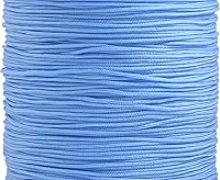 Vista 135 de KONMAY 1 rollo de cuerda de nailon para hacer pulseras de 150 yardas, trenzado de nailon Shamballa Macramé/cordón de cuentas de 0.4mm, cordón