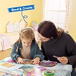 Klever Kits 4PCS Window Art Suncatcher Kits, Fun Gem Painting Kits, Diamond Art and Crafts for Boys Girls, Great Crafts Gift for Kids Birthdays Christmas Ages 6, 7, 8