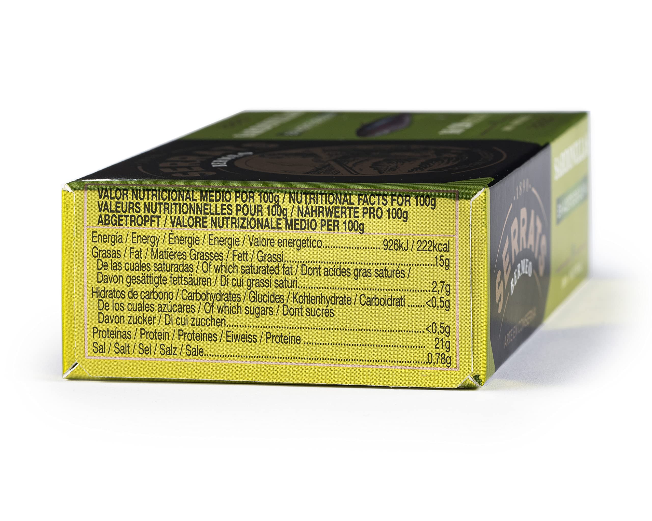 CONSERVAS SERRATS - Sardinen Txikis in Nativem Extra Olivenöl - 12 Dosen x 115g (Gesamt: 1380g) - Handwerkliche Herstellung seit 1890 - Glutenfrei - Reich an Omega 3