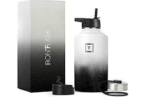 Hydro Peak 64 Oz Water Bottle, Your Day & Night Hydration Companion