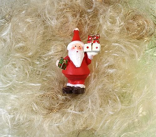 Miniatura 3 de Cabello de ángel - Crema con Lametta dorada - Alemán - 216-9001