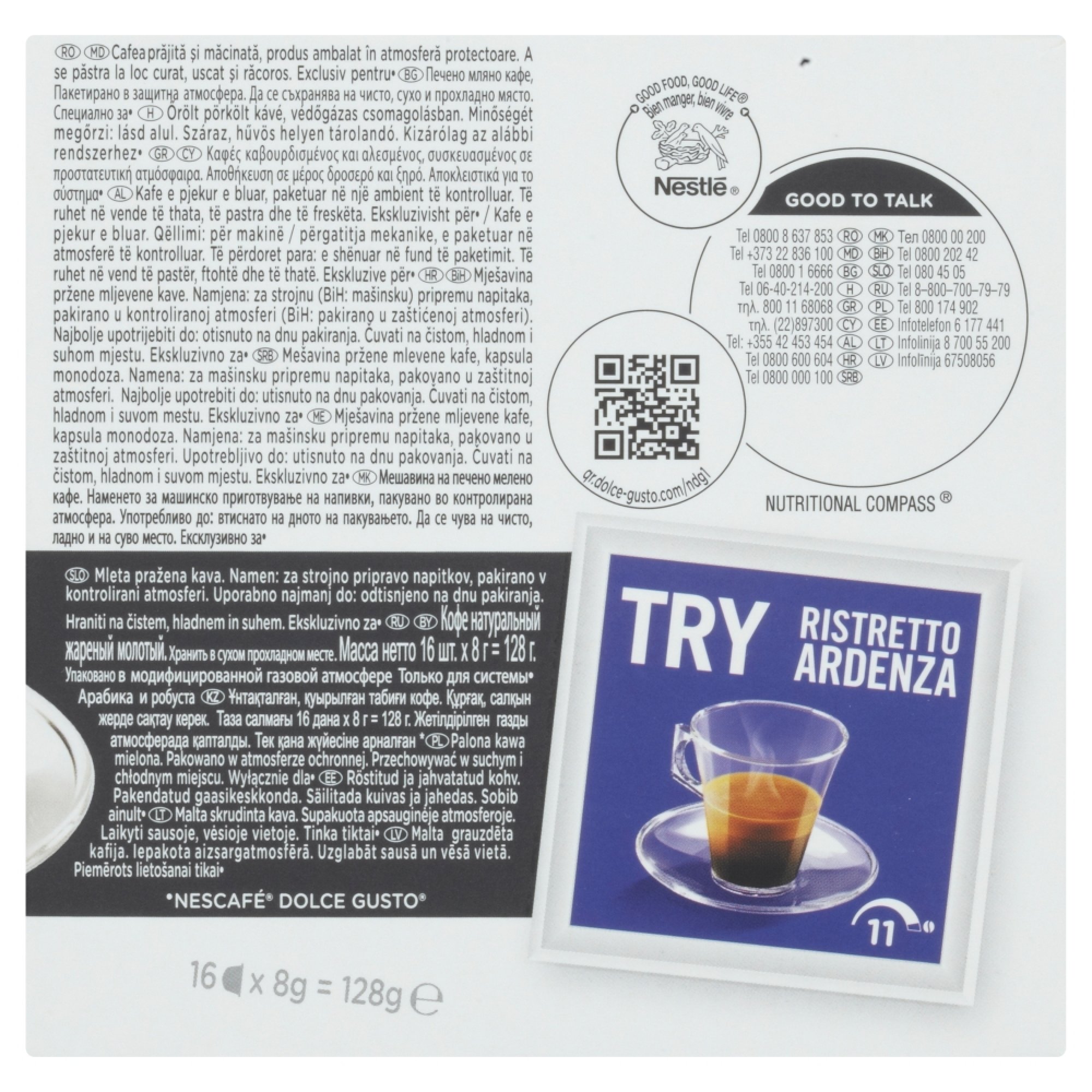 Capsulas Nestle Dolce Gusto Espresso Intenso 12393403