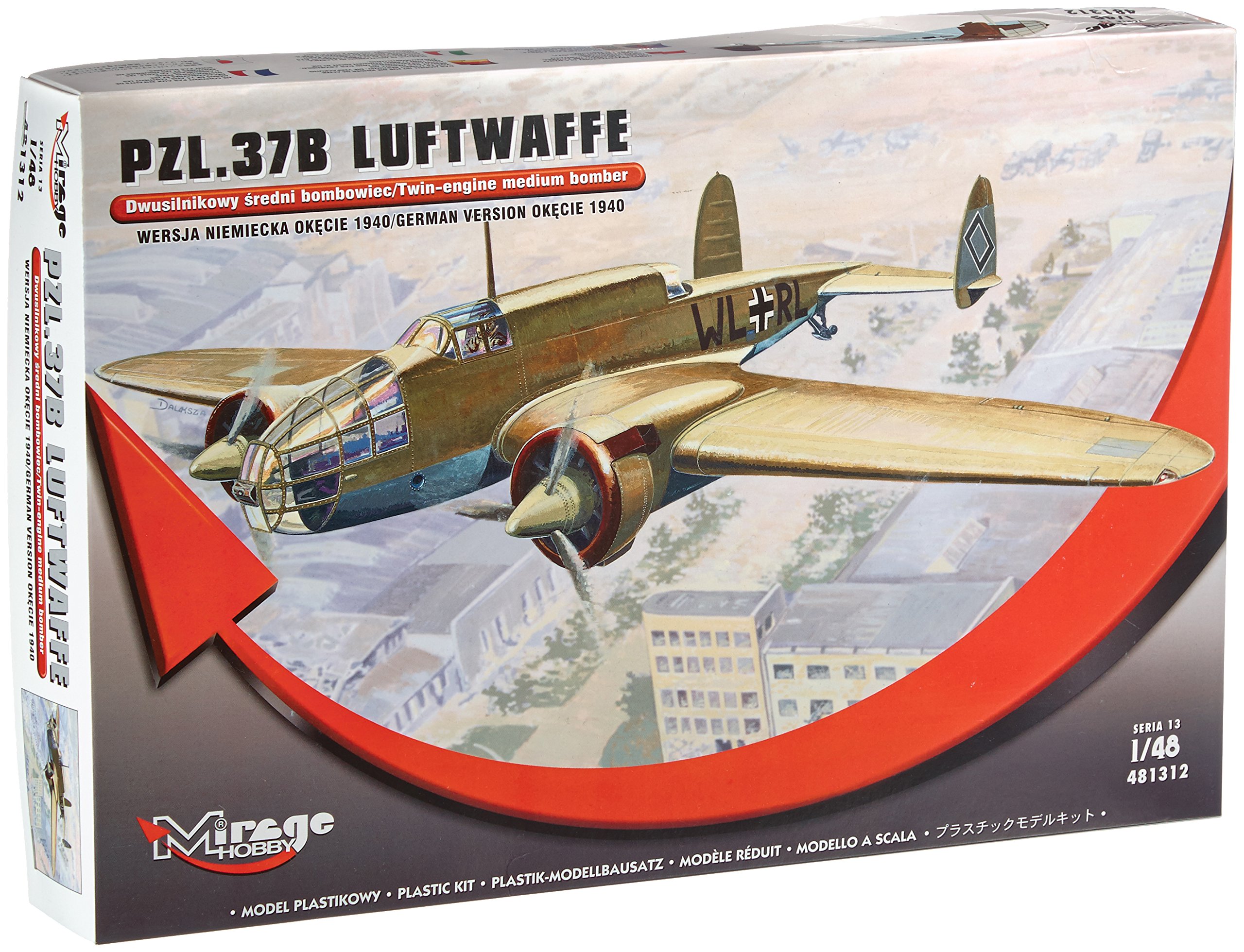 Mirage Hobby PZL-37 A Łoś Bomb er - Ceny i opinie na