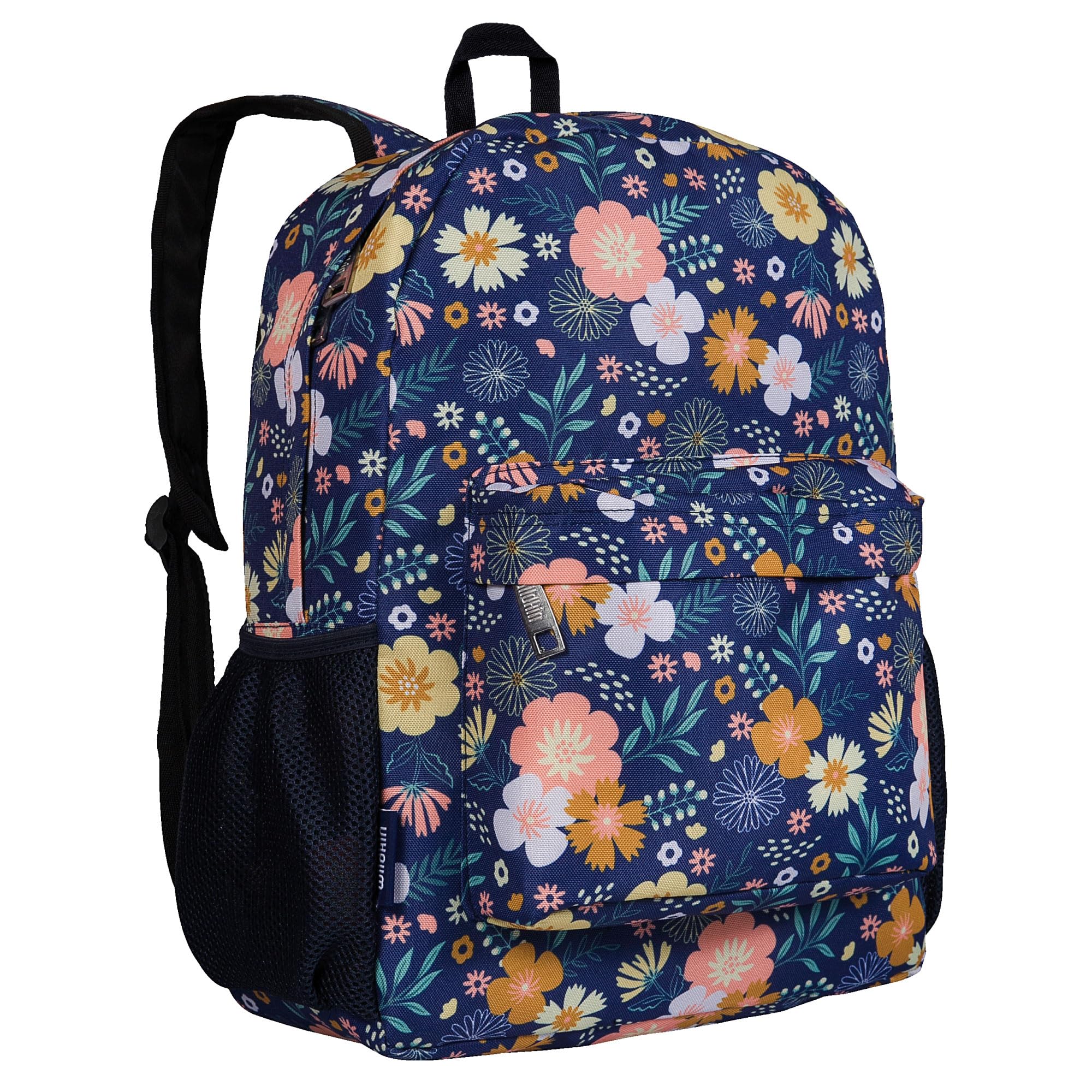 Wildkin 16-inch Kids Backpack – Durable, Padded & Spacious School Bag for Boys & Girls - Wildflower Bloom