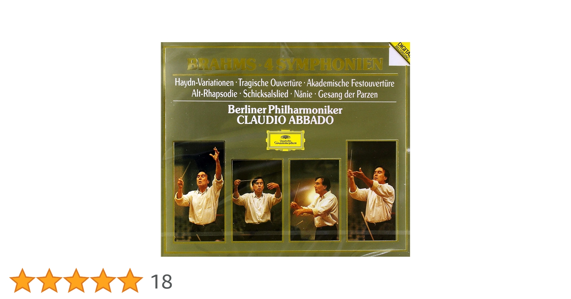 【sacdクラシック】Brahmsクルトアバドベルリンフィルハーモニー管弦楽団 sacdクラシック】Brahmsクルトアバドベルリンフィルハーモニー