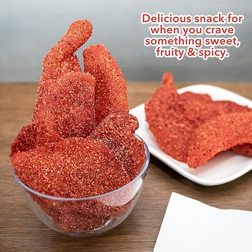 Miniatura 6 de Balmoro Mango deshidratado picante (8.8 onzas), rodajas de fruta de mango deshidratado picante, fruta seca de chile y mango, mango seco con chile