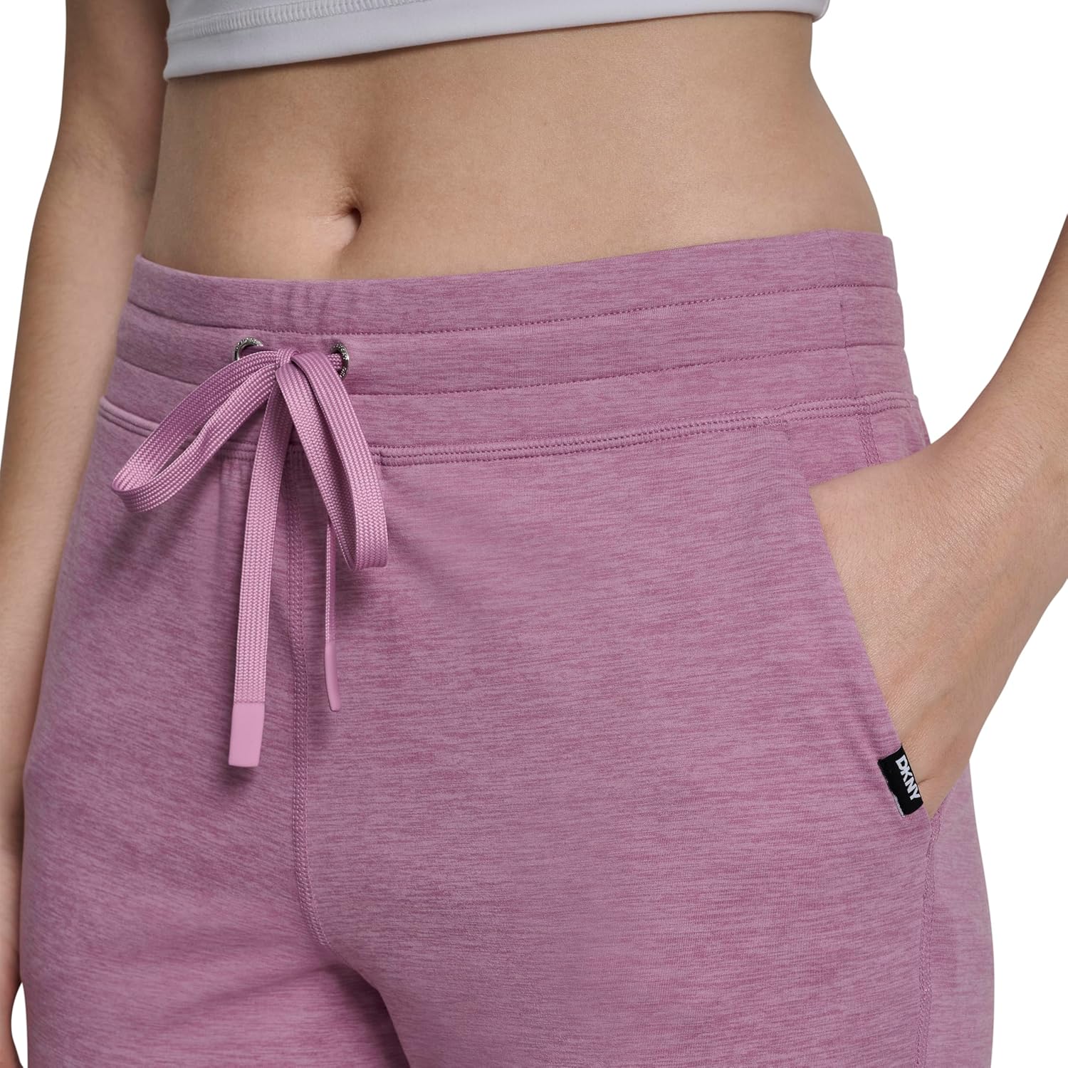 DKNY Womens High Waist Slim Fit Jogger Sweatpant - Image 6